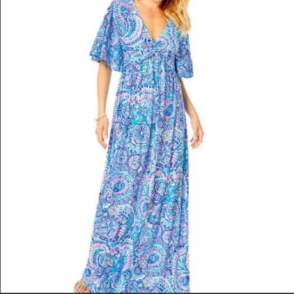 NWT Lilly Pulitzer Minka maxi dress sz 10